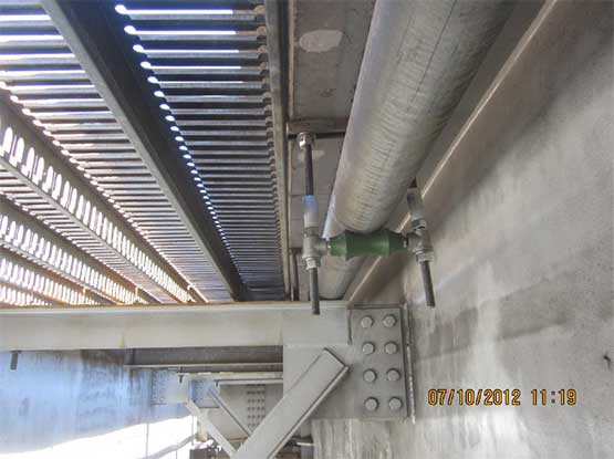 IMG_5045 6inch galv conduit support
