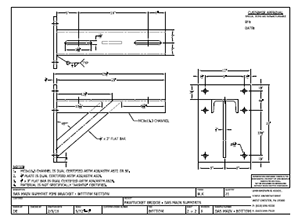 Gas Main Support Bottom Submittal