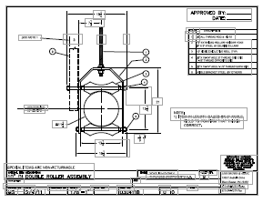 10in DI DBL Roller Assy