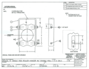 5 inch double roller 4B0001